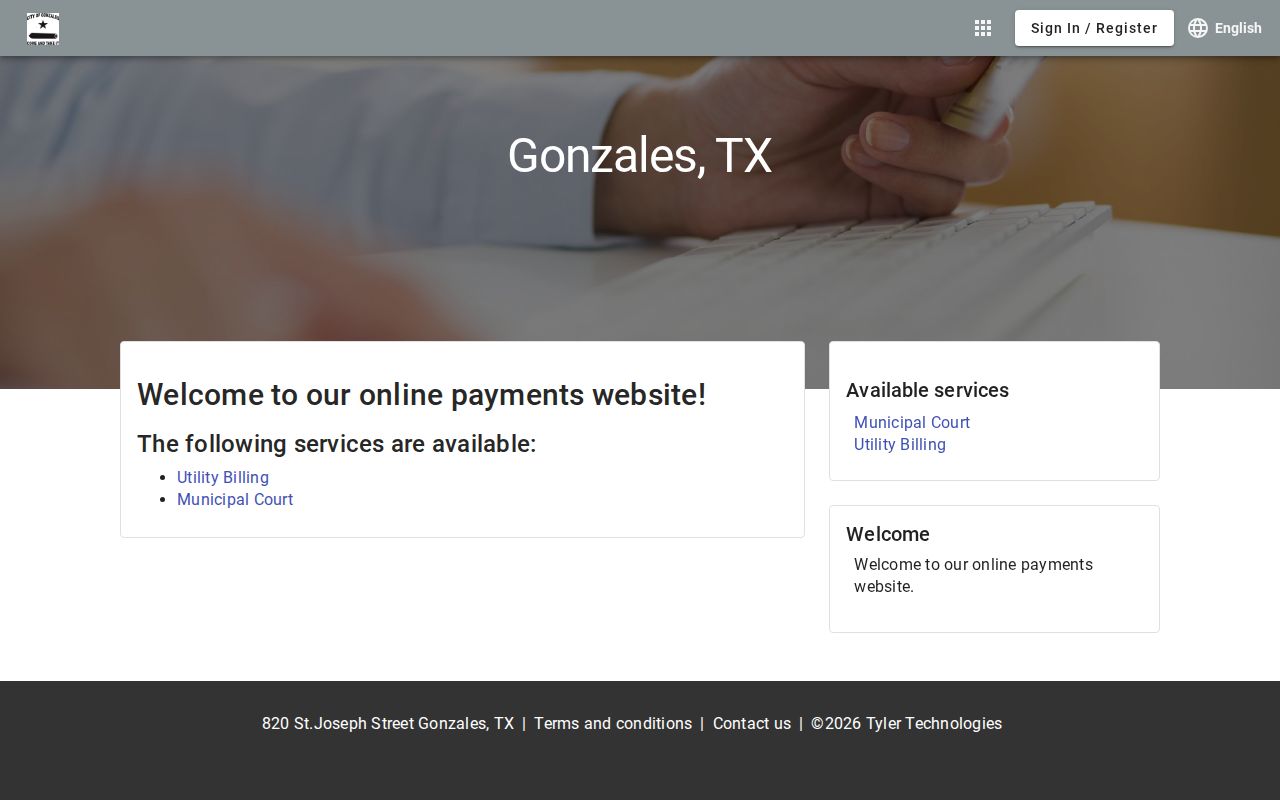 Gonzales County traffic warrant records: official Gonzales city payment portal