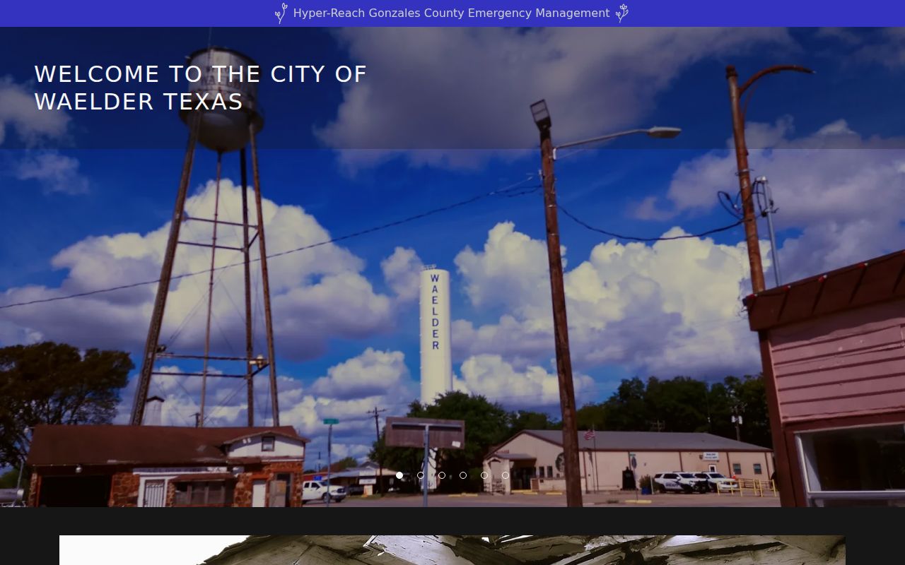 Waelder warrant records: official Waelder City Hall site